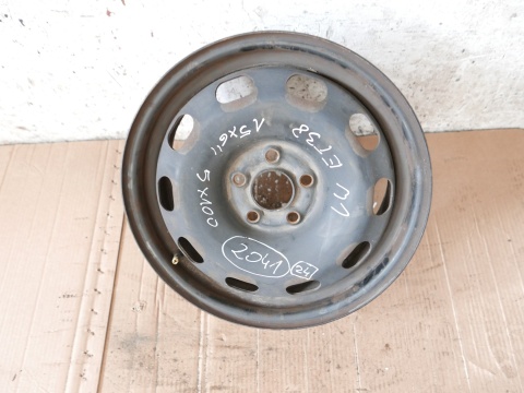 Felga stalowa 15'' 15X6 ET38 5X100 1J0601027H VW GOLF IV 97-06