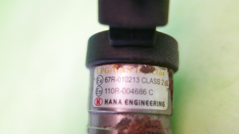 Listwa wtryskowa lpg wtryski HANA H2001 GOLD ZŁOTE 67R-010213