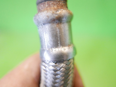 Rurka przewód wąż oleju 7504295 A BMW X5 E53 4.4 M62B44 99-03