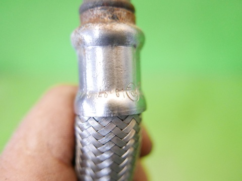 Rurka przewód wąż oleju 7504295 A BMW X5 E53 4.4 M62B44 99-03