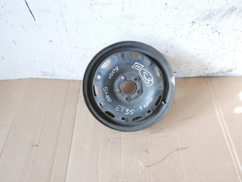 Felga stalowa 14 14x5 5x100 et35 6Q0601027C SKODA FABIA I 6Y 99-04