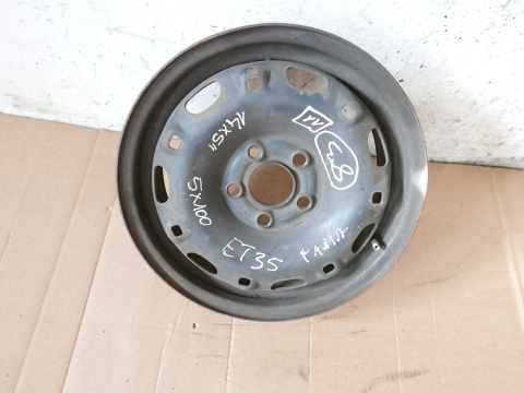 Felga stalowa 14 14x5 5x100 et35 6Q0601027C SKODA FABIA I 6Y 99-04