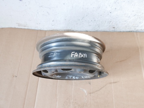 Felga stalowa 14 14x5 5x100 et35 6Q0601027C SKODA FABIA I 6Y 99-04