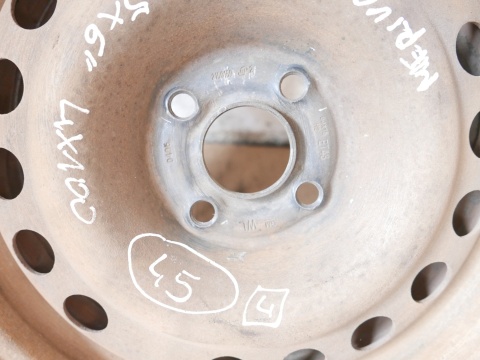 Felga stalowa 15 15X6 4X100 ET43 OPEL MERIVA A I