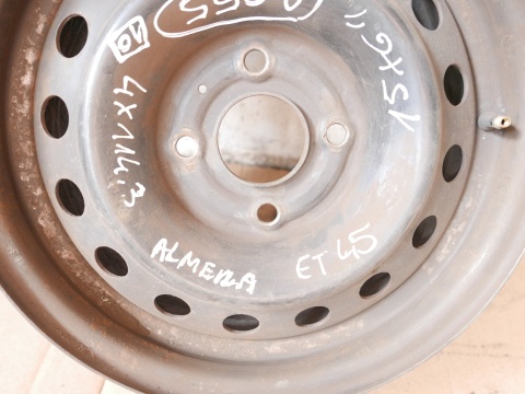 Felga stalowa 15 15x6 4x114,3 ET45 NISSAN ALMERA N16 00-02