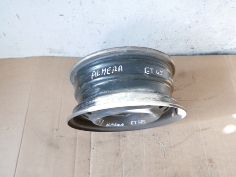 Felga stalowa 15 15x6 4x114,3 ET45 NISSAN ALMERA N16 00-02