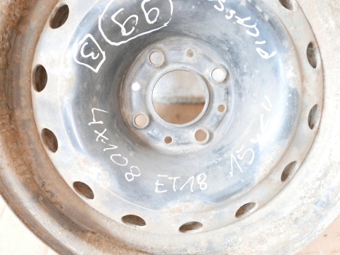 Felga stalowa 15 15x6 et18 4x108 CITROEN XSARA PICASSO