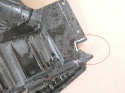Osłona pod silnik ołyta podłoga 8402436 BMW X5 E53 4.4 M62B44 99-03