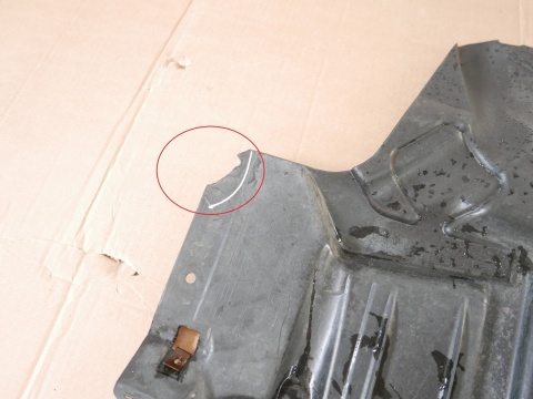 Osłona pod silnik ołyta podłoga 8402436 BMW X5 E53 4.4 M62B44 99-03