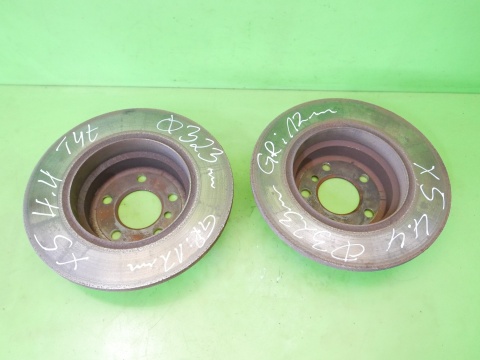 Tarcze hamulcowe tarczobębny tył 323mm BMW X5 E53 4.4 M62B44 99-03