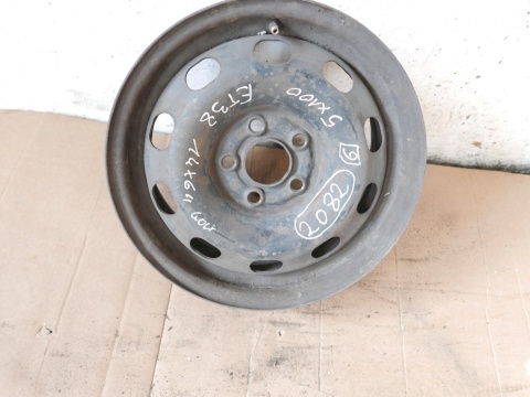 Felga stalowa 14 14x6 5x100 ET38 1J0601027P VW GOLF IV 97-06