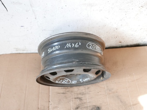 Felga stalowa 14 14x6 5x100 ET38 1J0601027P VW GOLF IV 97-06
