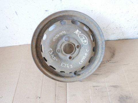 Felga stalowa 13 4x100 13x5 et43 OPEL CORSA C 00-03