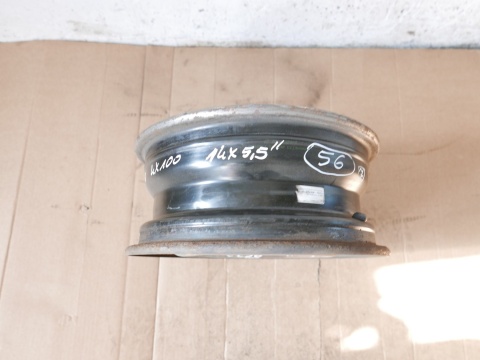 Felga stalowa 14 14X5,5 4X100 ET 36 ET36 RENAULT CLIO II