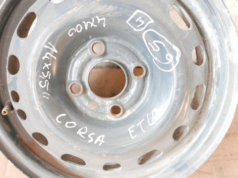 Felga stalowa 14 14X5,5 4X100 ET49 OPEL COMBO C