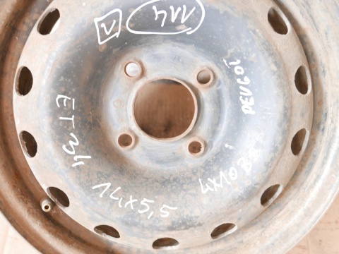 Felga stalowa 14 14x5,5 et34 4x108 PEUGEOT 206 PHII FL