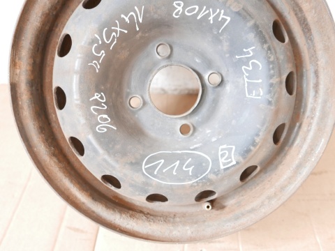 Felga stalowa 14 14x5,5 et34 4x108 PEUGEOT 206 PHII FL