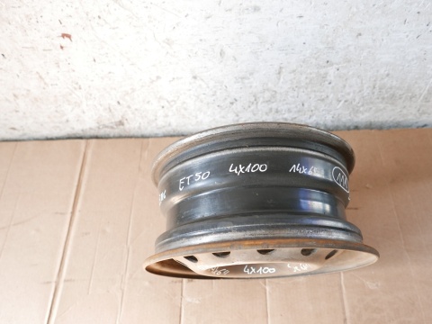Felga stalowa 14 14X6 4x100 et50 RENAULT LAGUNA I 93-98