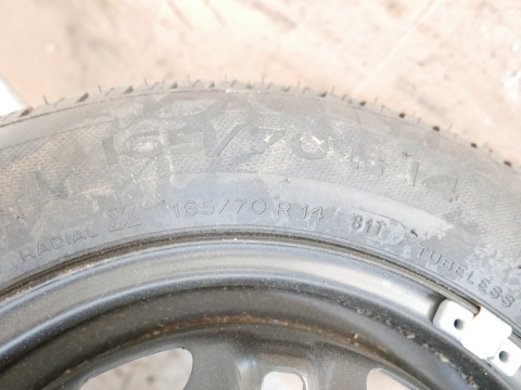 Koło zapasowe 14 14x5 5x100 et35 165/70r14 VW POLO IV 9N3 05-09