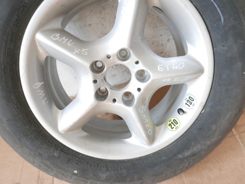 Koło zapasowe alufelga STYLING 57 17 17x7,5 5x120 et40 235/65r17 BMW X5 E53