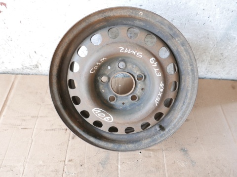 Felga stalowa 15 15x7 5x112 et49 1244001202 MERCEDES W124 89-93