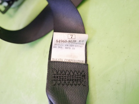 Pas bezpieczeństwa prawy tył SUZUKI SX4 I GY RW SEDAN 06-09