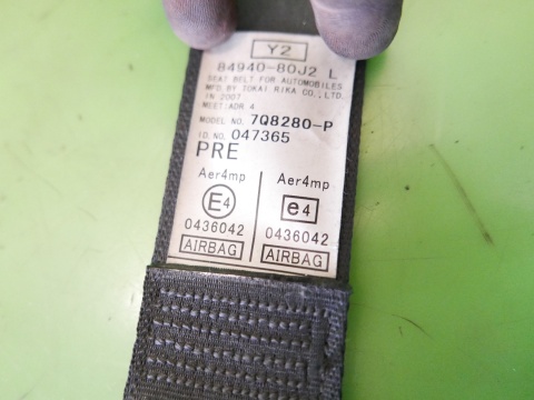 Pas bezpieczeństwa lewy przód SUZUKI SX4 I GY RW SEDAN 06-09