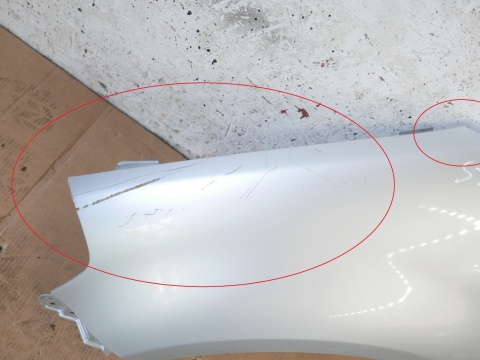 Błotnik lewy przód przedni Z2S SUZUKI SX4 I GY RW SEDAN 06-09