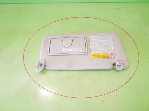 Osłona przeciwsłoneczna prawa SUZUKI SX4 I GY RW SEDAN 06-09
