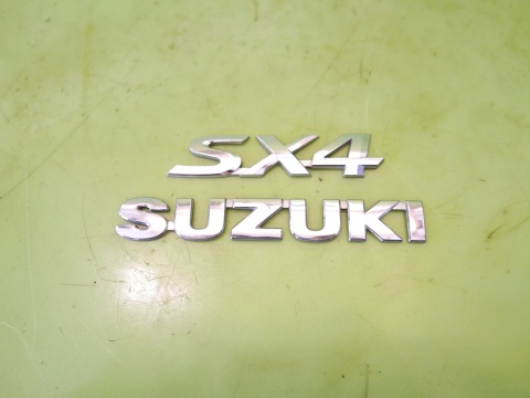 Logo znaczek emblemat napis tył SUZUKI SX4 I GY RW SEDAN 06-09