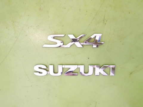 Logo znaczek emblemat napis tył SUZUKI SX4 I GY RW SEDAN 06-09