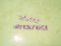 Logo znaczek emblemat napis tył SUZUKI SX4 I GY RW SEDAN 06-09