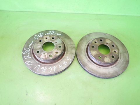 Tarcze hamulcowe przód 280mm SUZUKI SX4 I GY RW 1.6 SEDAN 06-09