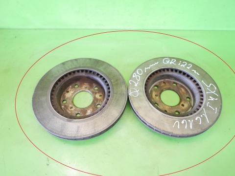 Tarcze hamulcowe przód 280mm SUZUKI SX4 I GY RW 1.6 SEDAN 06-09