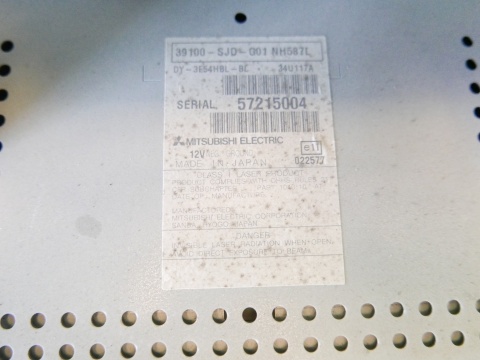 Radio wyświetlacz 79600-SJH-G41 HONDA FRV FR-V I BE5 04-07