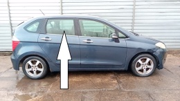 Szyba drzwiowa prawa tył HONDA FRV FR-V I BE5 04-07