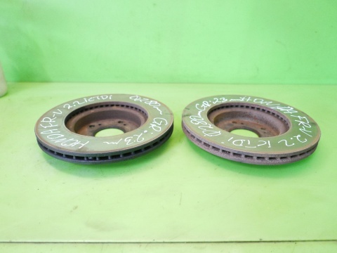 Tarcze hamulcowe przód 280mm HONDA FRV FR-V I BE5 2.2 i-CTDI 04-07