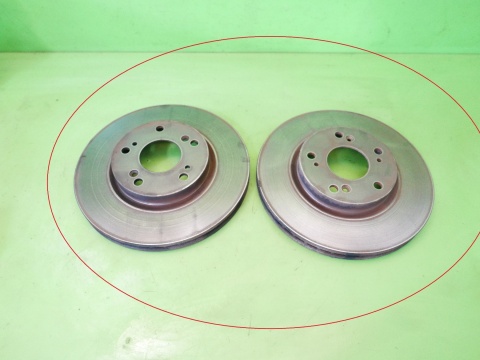 Tarcze hamulcowe przód 280mm HONDA FRV FR-V I BE5 2.2 i-CTDI 04-07