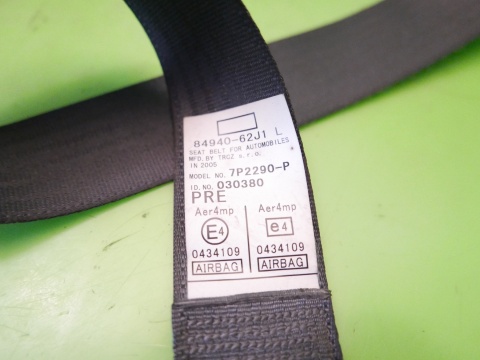 Pas bezpieczeństwa lewy przód SUZUKI SWIFT EZ HB 5D 05-08