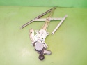 Mechanizm podnośnik szyby lewy przód 6pin SUZUKI SWIFT EZ HB 5D 05-08