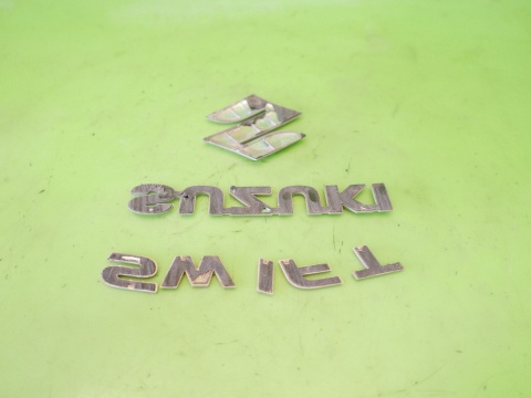 Logo znaczek emblemat tył napis S SUZUKI SWIFT EZ 05-08