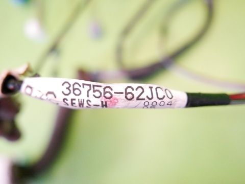 Instalacja wiązka drzwi lewa przód 36756-62JC0 SUZUKI SWIFT EZ 5D 05-08