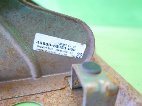 Pedały hamulca sprzęgła 4960062J51000 SUZUKI SWIFT EZ 1.3 16V 05-08