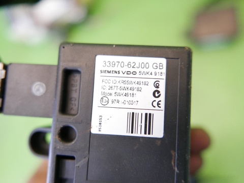 Zestaw startowy do odpalenia immo 33920-62J0 SUZUKI SWIFT EZ 1.3 16V 05-08
