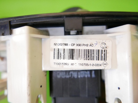 Panel sterowania nawiewem N106278B DACIA DUSTER I HS 10-13