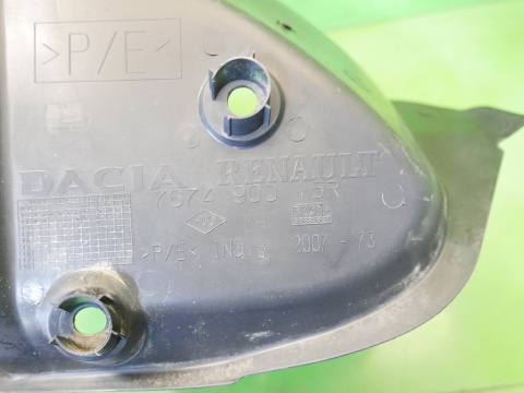 Nadkole lewe tył tylne 767490015R DACIA DUSTER I HS 10-13