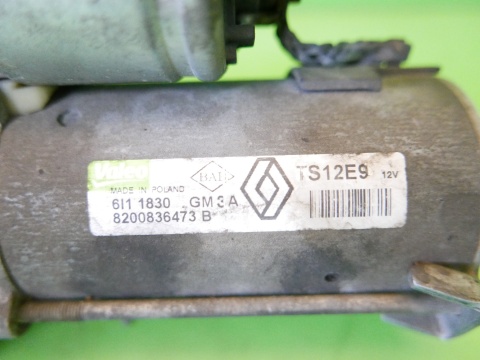 Rozrusznik 8200836473 B TS12E9 VALEO DACIA DUSTER I HS 1.5 DCI 10-13