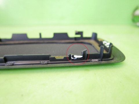 Osłona maskownica kratka głośnika podsufitki 6951990 BMW E91 325d 04-