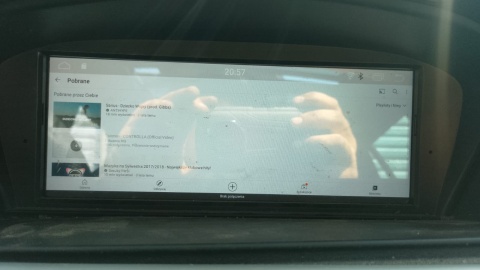 Radio ekran android D8080-02 e60 px6 4+32gb 9.0 ccc BMW E91 325d 04-08