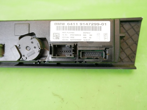Panel nawiewu sterowania nawiewem 64.11-9147299-01 BMW E91 325d 04-08